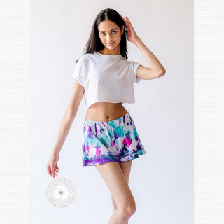 GOAT Vintage Tie Dye Shorts    Skirts  - Vintage, Y2K and Upcycled Apparel