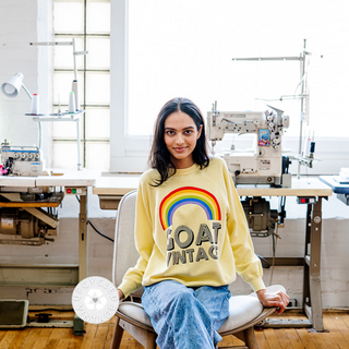 GOAT Vintage Sweatshirt Pastel