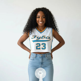 GOAT Vintage +REwork Jersey Crop Top - Vintage, Y2K and Upcycled Apparel