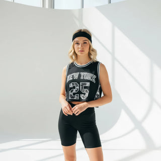 GOAT Vintage +REwork Jersey Crop Top - Vintage, Y2K and Upcycled Apparel