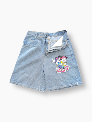 GOAT Vintage Mickey Mouse Shorts    Shorts  - Vintage, Y2K and Upcycled Apparel