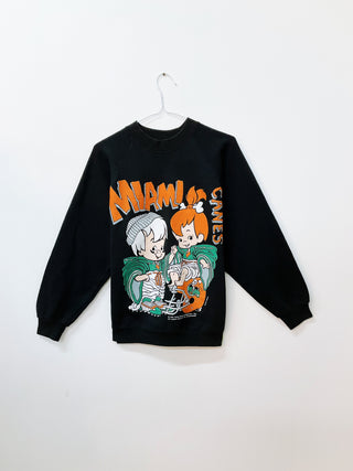 GOAT Vintage Miami Canes Sweatshirt    Sweatshirts  - Vintage, Y2K and Upcycled Apparel