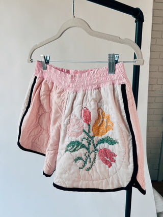 GOAT Vintage Quilt Shorts    Skirts  - Vintage, Y2K and Upcycled Apparel