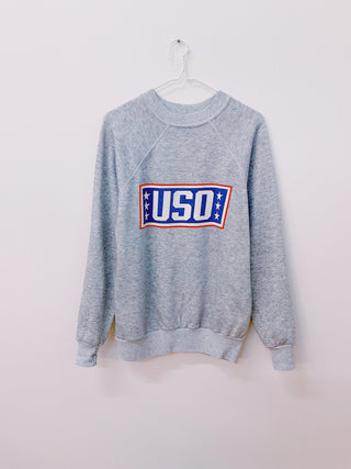 GOAT Vintage USO Sweatshirt    Sweatshirts  - Vintage, Y2K and Upcycled Apparel