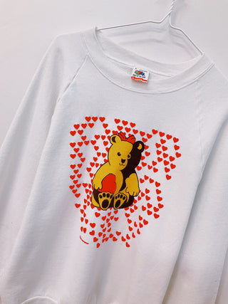 GOAT Vintage Teddy Bear Sweatshirt    Sweatshirts  - Vintage, Y2K and Upcycled Apparel