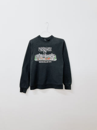 GOAT Vintage Silver Dollar City Holiday Sweatshirt    Sweatshirts  - Vintage, Y2K and Upcycled Apparel