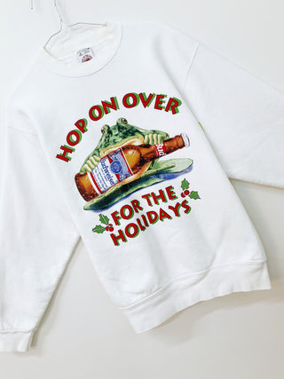 GOAT Vintage Toad Holiday Sweatshirt    Sweatshirts  - Vintage, Y2K and Upcycled Apparel