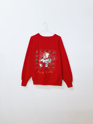 GOAT Vintage Beary Lovable Holiday Sweatshirt    Sweatshirts  - Vintage, Y2K and Upcycled Apparel