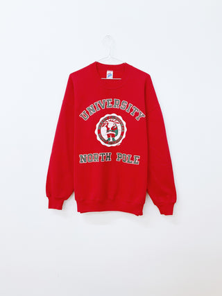 GOAT Vintage North Pole U Sweatshirt    Sweatshirts  - Vintage, Y2K and Upcycled Apparel