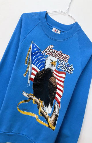 GOAT Vintage American Pride Sweatshirt    Sweatshirts  - Vintage, Y2K and Upcycled Apparel