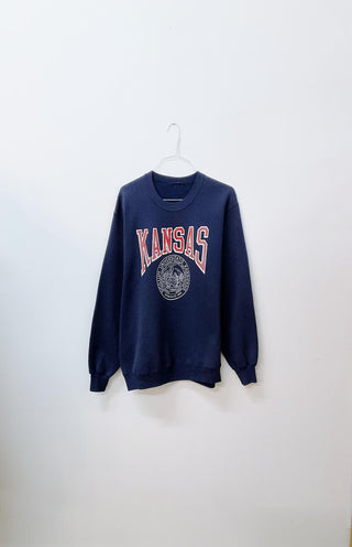 GOAT Vintage Kansas University Sweatshirt    Sweatshirts  - Vintage, Y2K and Upcycled Apparel