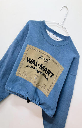 GOAT Vintage Walmart Cropped Sweatshirt    Sweatshirts  - Vintage, Y2K and Upcycled Apparel