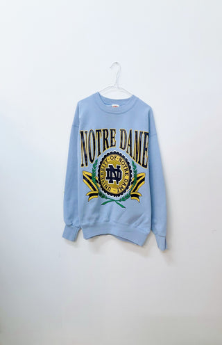 GOAT Vintage Notre Dame Sweatshirt    Sweatshirts  - Vintage, Y2K and Upcycled Apparel