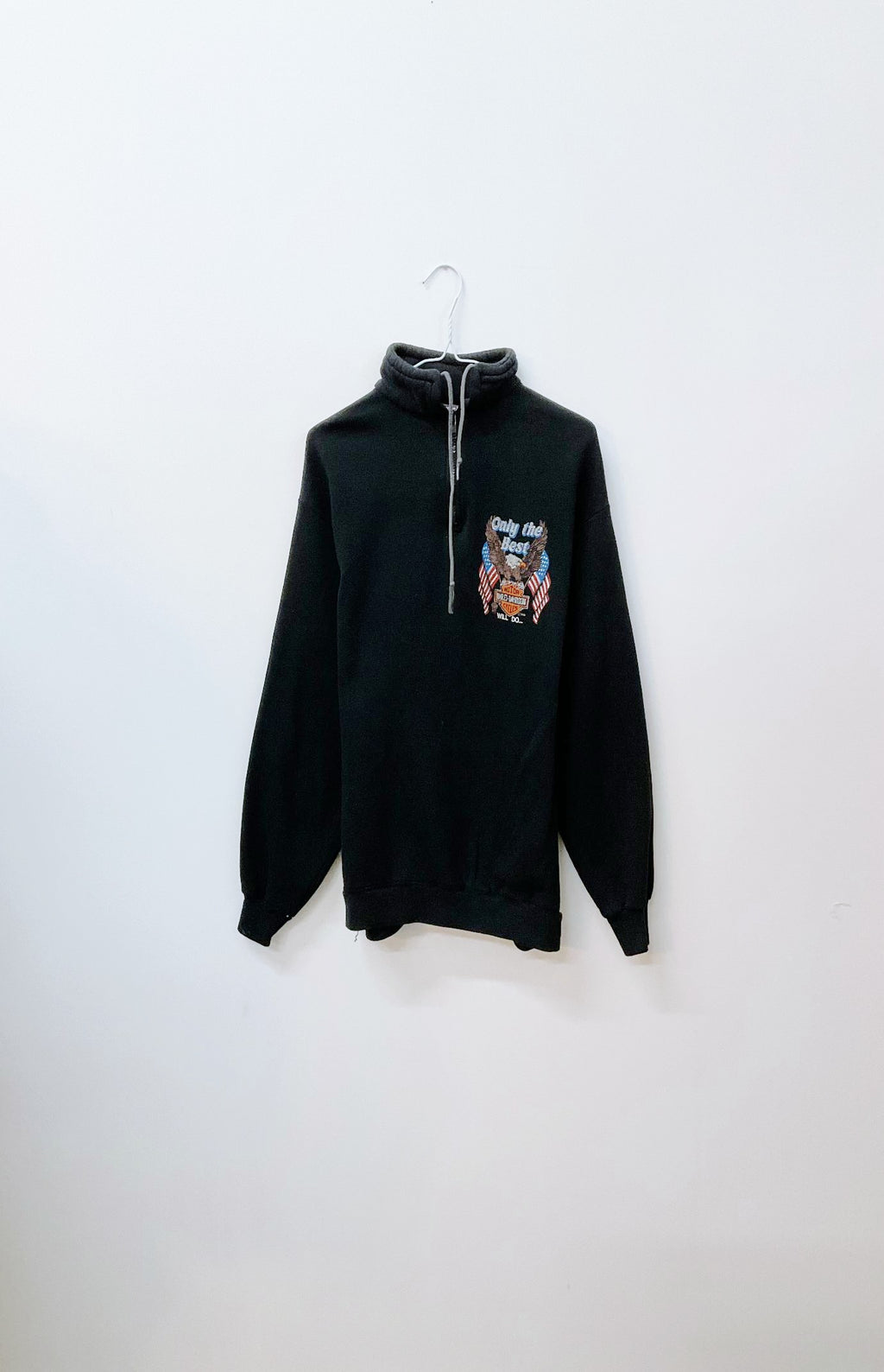 Harley Quarter Zip – GOAT Vintage