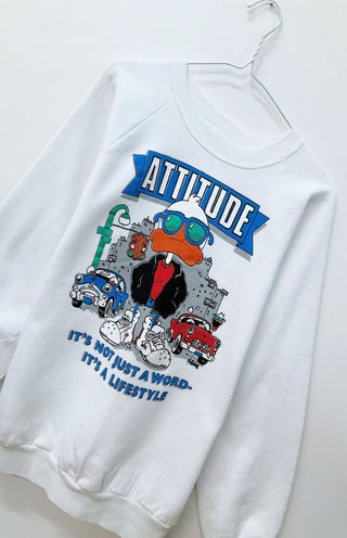 GOAT Vintage Attitude Sweatshirt    Sweatshirts  - Vintage, Y2K and Upcycled Apparel