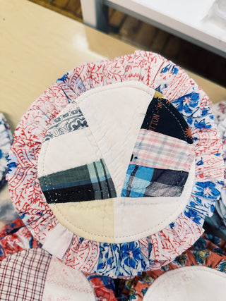 GOAT Vintage Upcycled Quilt Coasters Hardgoods - Vintage, Y2K and Upcycled Apparel