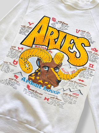 GOAT Vintage Aries Sweatshirt    Tee  - Vintage, Y2K and Upcycled Apparel