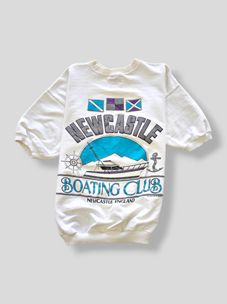 GOAT Vintage Newcastle Boating Club Sweatshirt    Tee  - Vintage, Y2K and Upcycled Apparel
