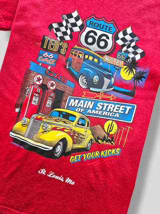 GOAT Vintage Route 66 Tee    Tee  - Vintage, Y2K and Upcycled Apparel