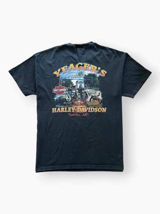 GOAT Vintage Yeager's Harley Tee    Tee  - Vintage, Y2K and Upcycled Apparel