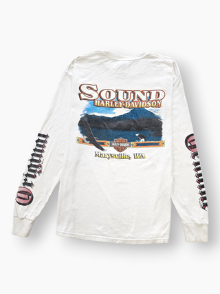 GOAT Vintage Sound Harley Long Sleeve    Tee  - Vintage, Y2K and Upcycled Apparel