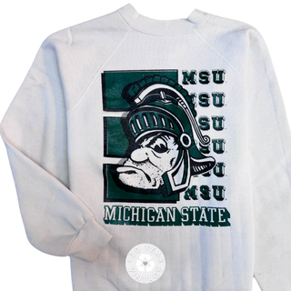 GOAT Vintage 1990s Michigan State Crewneck - Vintage, Y2K and Upcycled Apparel