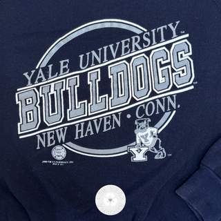 GOAT Vintage 1990s Yale Bulldogs Crewneck - Vintage, Y2K and Upcycled Apparel