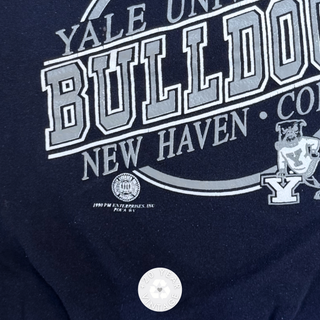 GOAT Vintage 1990s Yale Bulldogs Crewneck - Vintage, Y2K and Upcycled Apparel