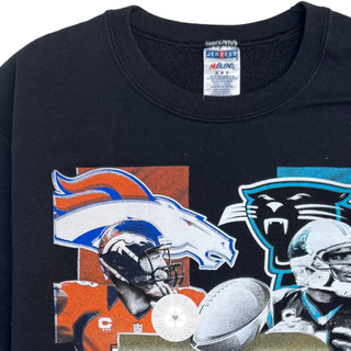 GOAT Vintage Super Bowl 50 Sweater - Vintage, Y2K and Upcycled Apparel