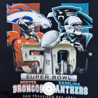GOAT Vintage Super Bowl 50 Sweater - Vintage, Y2K and Upcycled Apparel