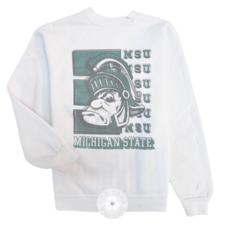 GOAT Vintage 1990s Michigan State Crewneck - Vintage, Y2K and Upcycled Apparel