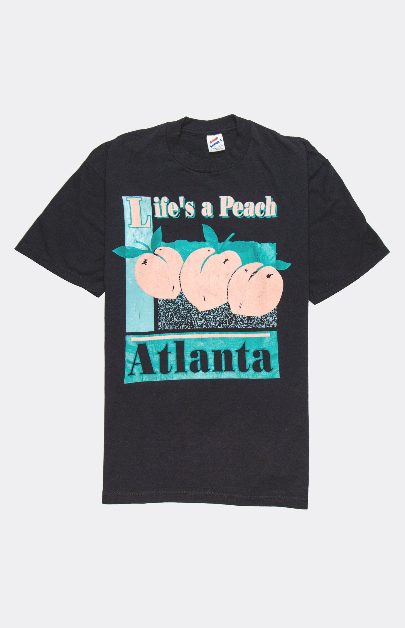 GOAT Vintage Atlanta Peach Tee T-shirt - Vintage, Y2K and Upcycled Apparel