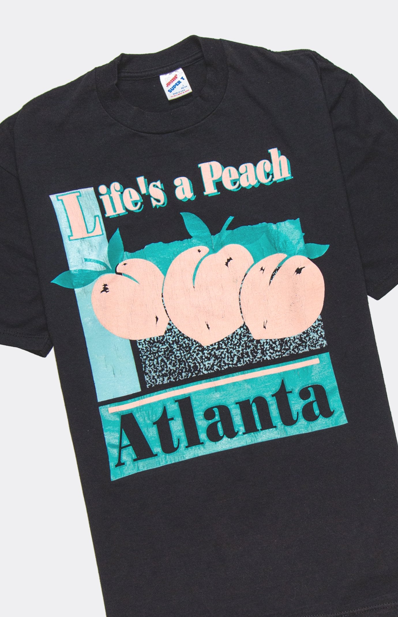 GOAT Vintage Atlanta Peach Tee T-shirt - Vintage, Y2K and Upcycled Apparel