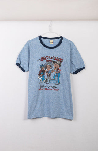 GOAT Vintage Baldknobbers Show Ringer    T-shirt  - Vintage, Y2K and Upcycled Apparel