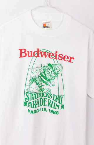 GOAT Vintage Budweiser Parade Run Tee    T-shirt  - Vintage, Y2K and Upcycled Apparel