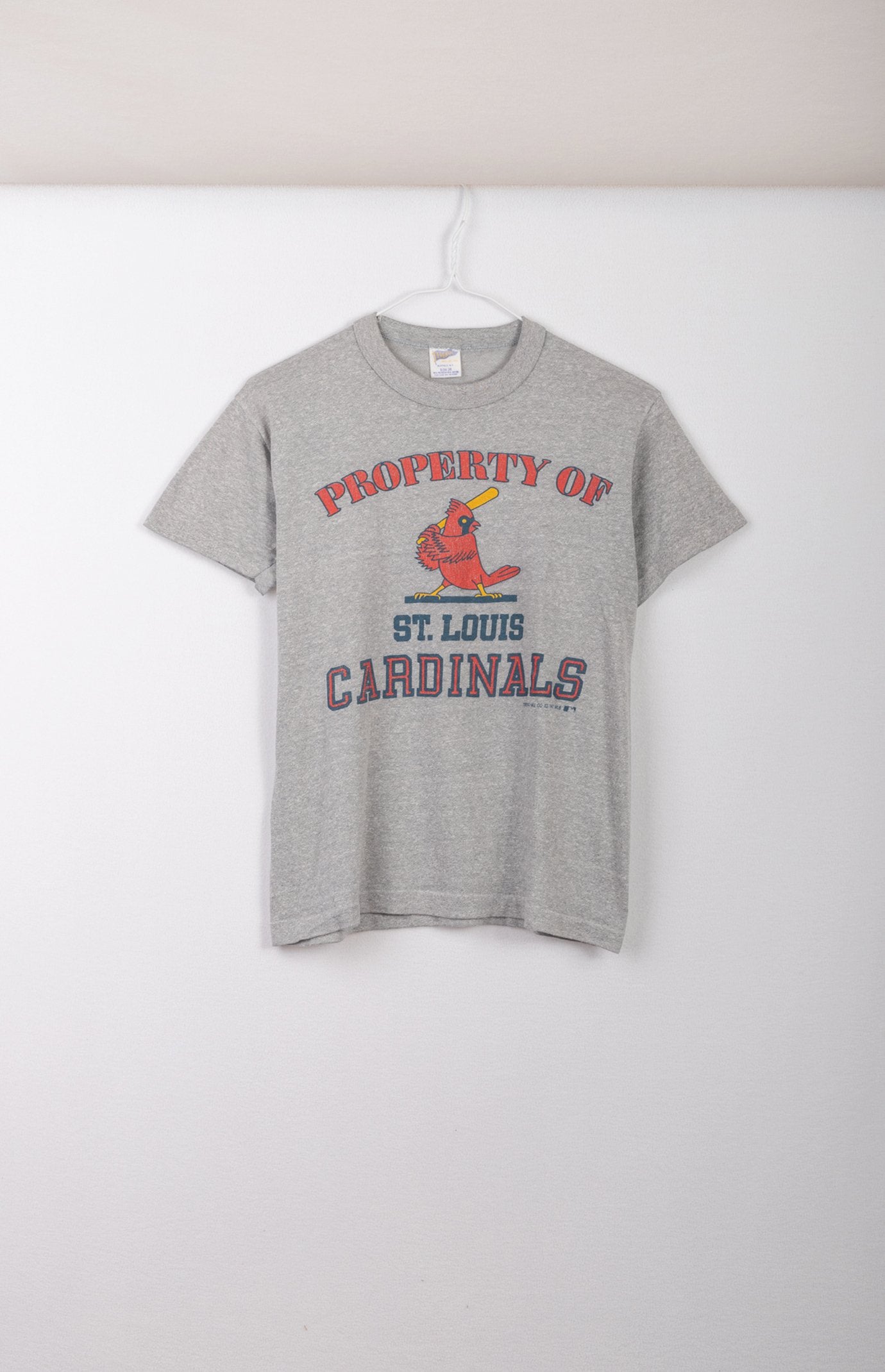 Vintage MLB St. Louis Cardinals Red Tshirt 1987 Made in USA