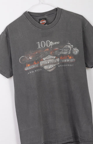 GOAT Vintage Centennial Harley Tee    T-shirt  - Vintage, Y2K and Upcycled Apparel
