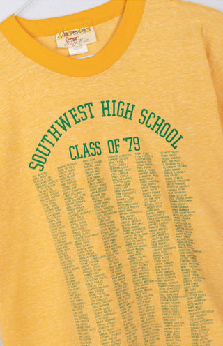 GOAT Vintage Class of '79 Ringer    T-shirt  - Vintage, Y2K and Upcycled Apparel