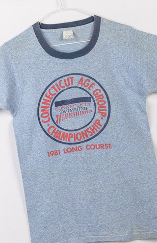 GOAT Vintage Connecticut Swimming Tee    T-shirt  - Vintage, Y2K and Upcycled Apparel