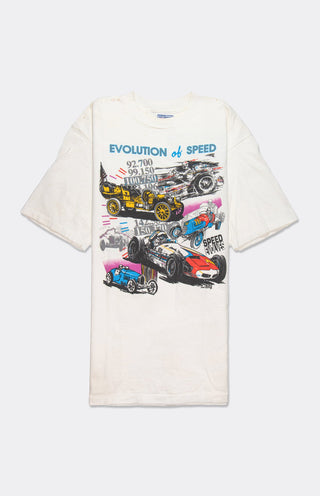 GOAT Vintage Evolution of Speed Tee    T-shirt  - Vintage, Y2K and Upcycled Apparel