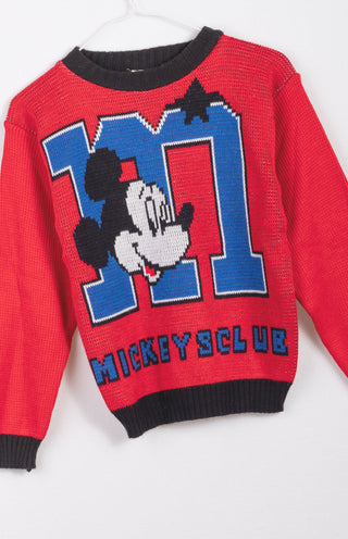 GOAT Vintage Mickeys Club Sweater    Sweatshirt  - Vintage, Y2K and Upcycled Apparel
