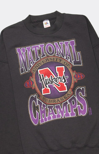 GOAT Vintage National Champs Sweatshirt    Sweatshirt  - Vintage, Y2K and Upcycled Apparel