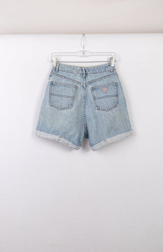 GOAT Vintage Guess Cuffed Shorts    Shorts  - Vintage, Y2K and Upcycled Apparel