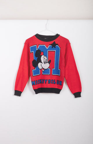 GOAT Vintage Mickeys Club Sweater    Sweatshirt  - Vintage, Y2K and Upcycled Apparel