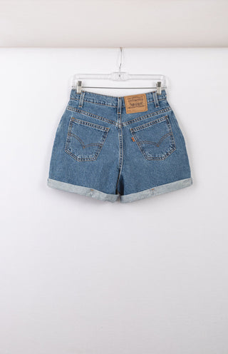 GOAT Vintage Levi's 954 Cuffed Shorts    Shorts  - Vintage, Y2K and Upcycled Apparel