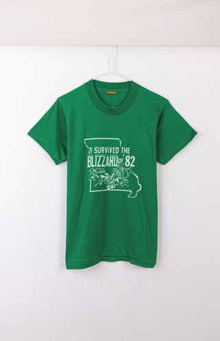 GOAT Vintage Colorado Blizzard of '82 Tee    T-shirt  - Vintage, Y2K and Upcycled Apparel