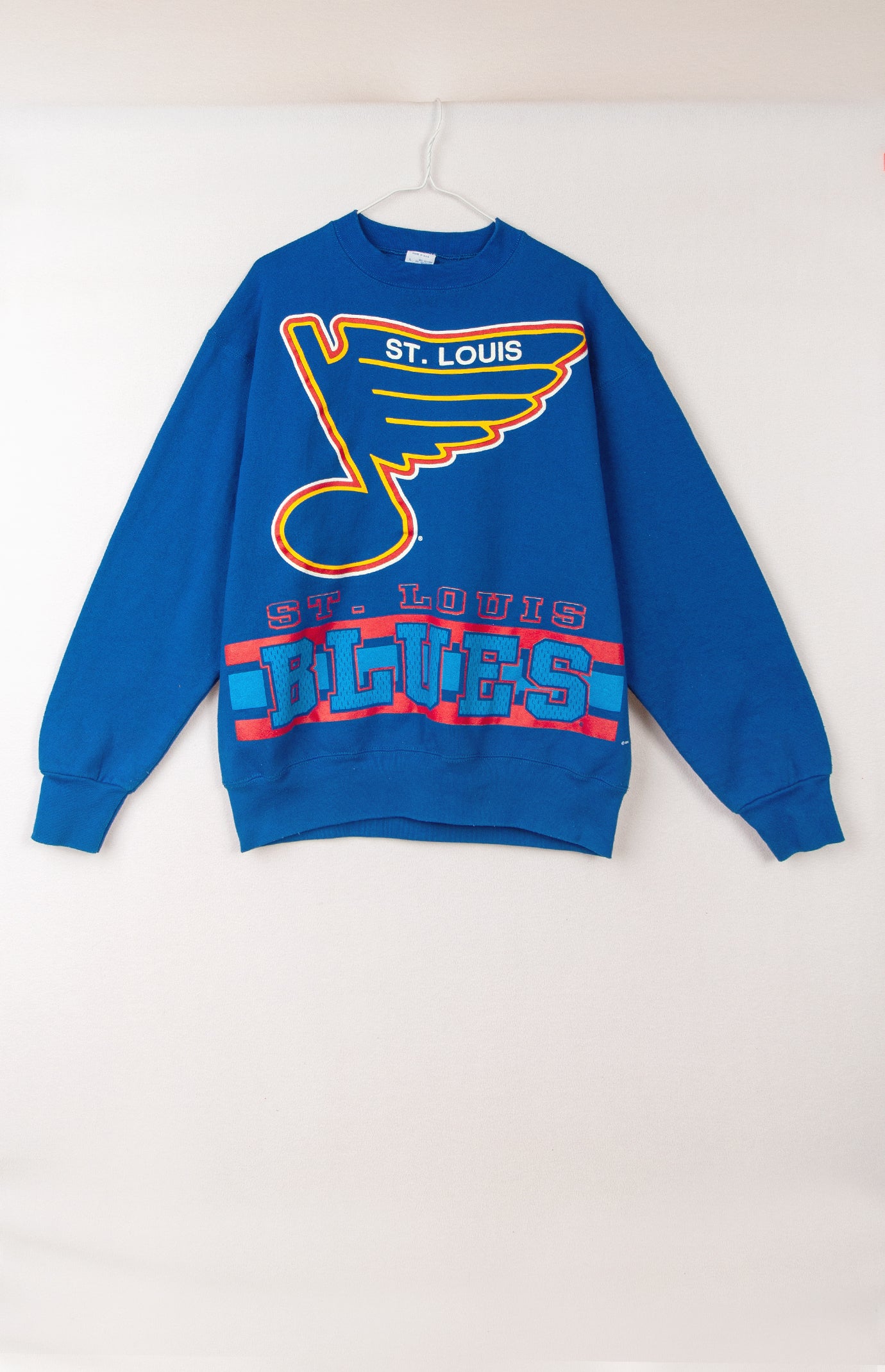 Vintage 90s St Louis Blues Sweatshirt - Trends Bedding