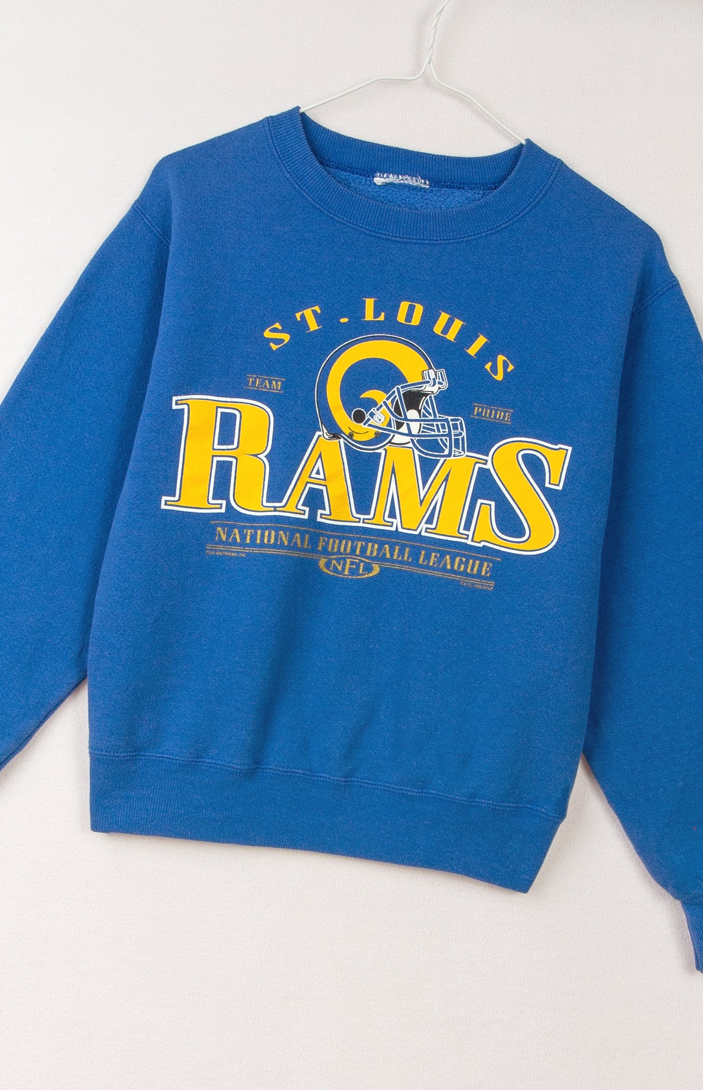 Vintage St Louis Rams Sweatshirt Crewneck St Louis Rams 