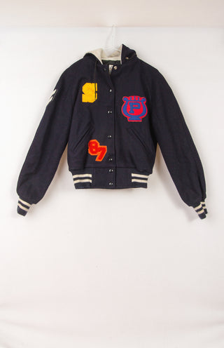 GOAT Vintage John Hopkins Bomber Jacket    jacket  - Vintage, Y2K and Upcycled Apparel