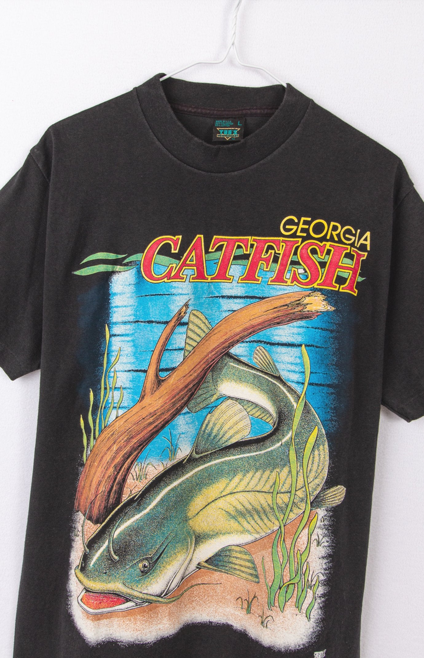 GOAT Vintage Georgia Catfish Tee T-shirt - Vintage, Y2K and Upcycled Apparel